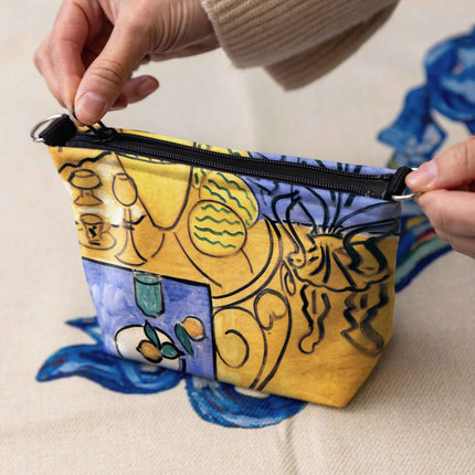 Kosmetiktasche Henri Matisse „Interior, Yellow & Blue