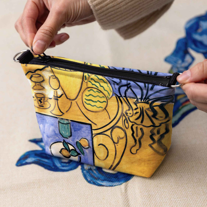 Kosmetiktasche Henri Matisse „Interior, Yellow & Blue