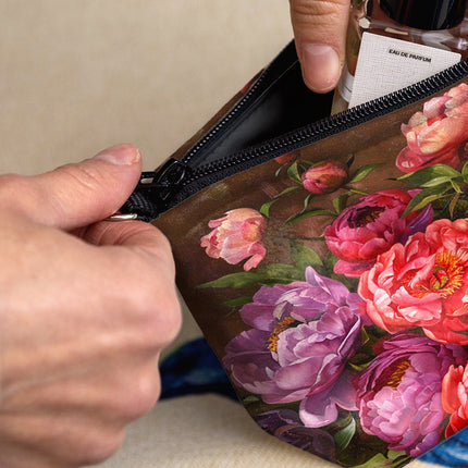 Kosmetiktasche Imagine „Pfingstrosenstrauß“