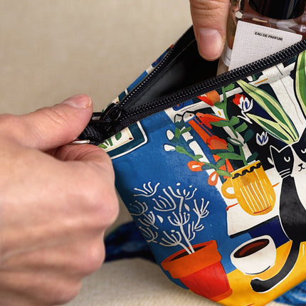 Kosmetiktasche Imagine „Kunst Katze“