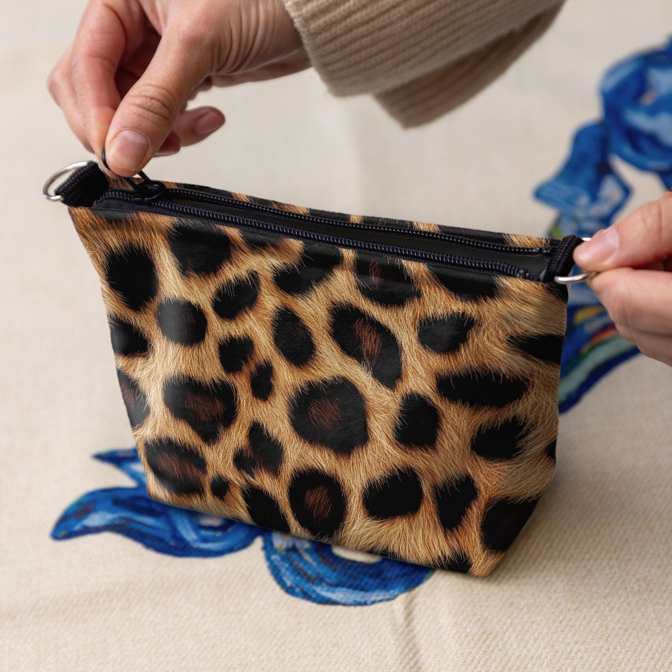 Kosmetiktasche Classy „Leopard“