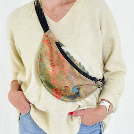 Bauchtasche Claude Monet „Mohnfeld“