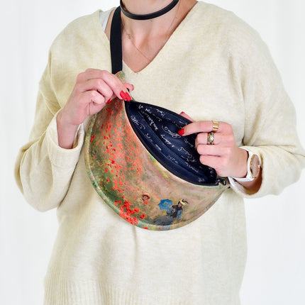 Bauchtasche Claude Monet „Mohnfeld“