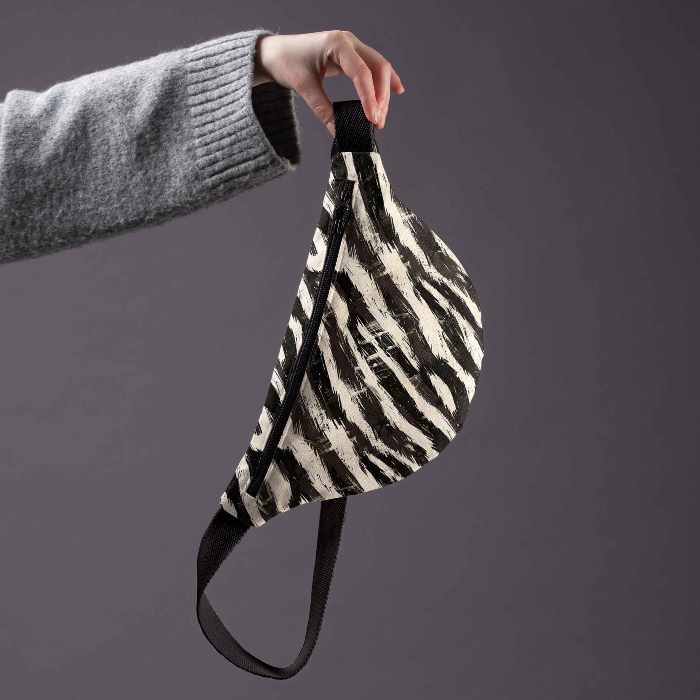 Bauchtasche Nr. 2 Classy „Zebra“
