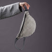 Bauchtasche Nr. 2 Classy „Pied-de-poule“