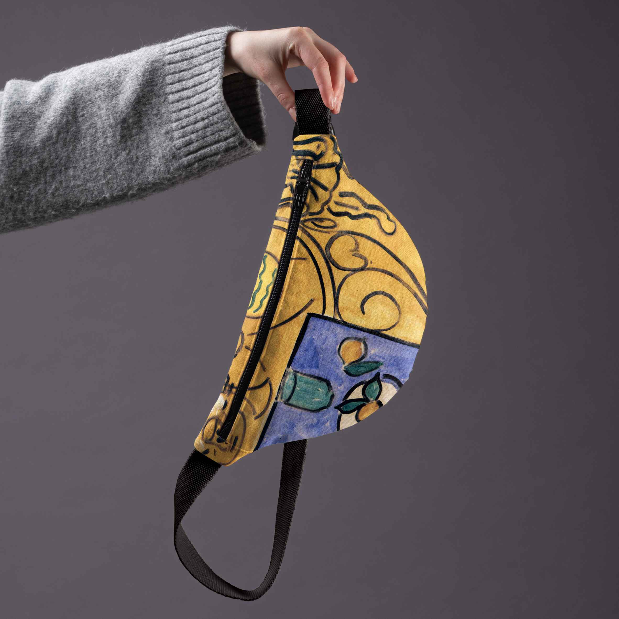 Bauchtasche Nr. 2 Henri Matisse „Interior, Yellow & Blue
