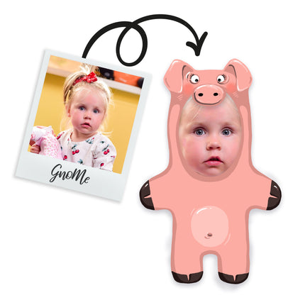 Personalisiertes GnoMe-Kissen „Ferkel“