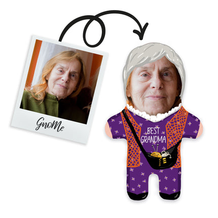 Personalisiertes GnoMe-Kissen „Beste Oma“