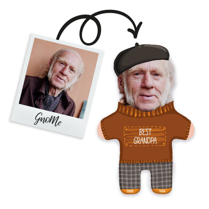 Personalisiertes GnoMe-Kissen „Bester Opa“