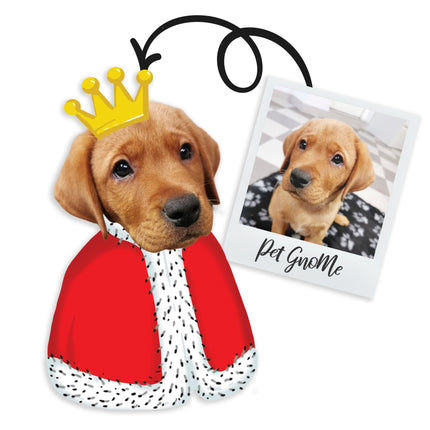 Personalisiertes GnoMe-Kissen „König“