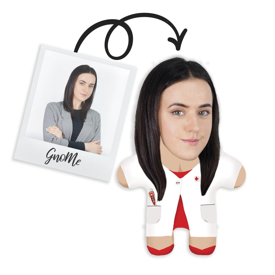 Personalisiertes GnoMe-Kissen „Krankenschwester“