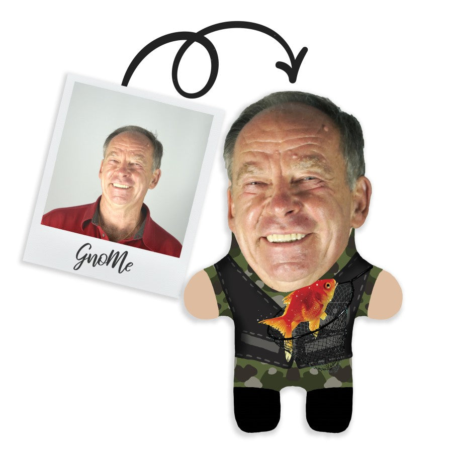 Personalisiertes GnoMe-Kissen „Fischer“