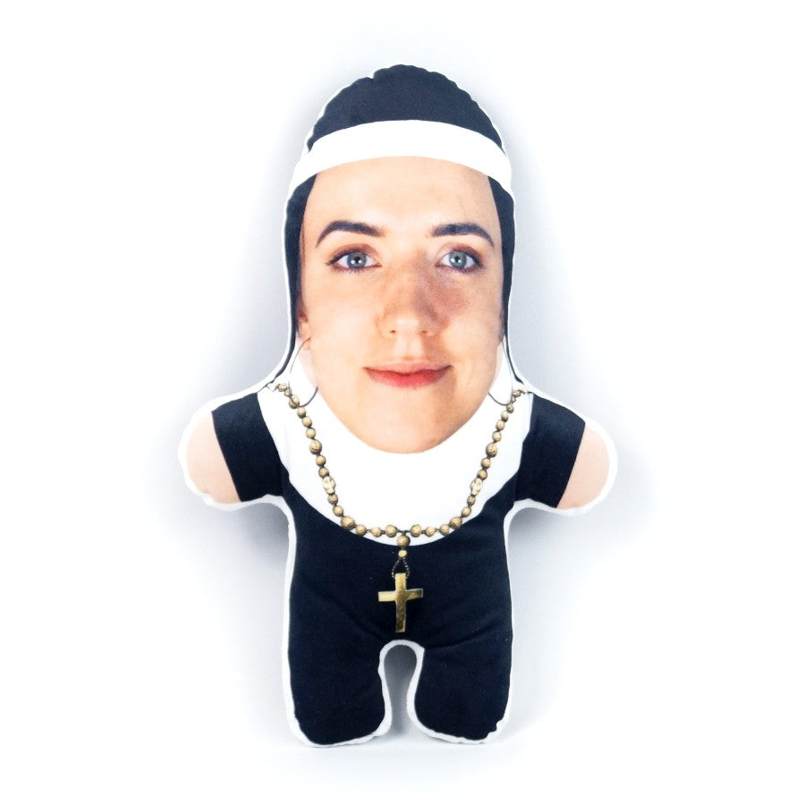 Personalisiertes GnoMe-Kissen „Nonne“