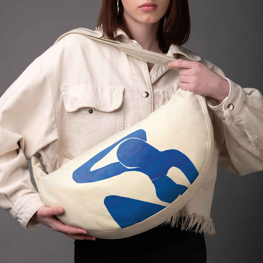 Hobo bag Henri Matisse „Blue Nude