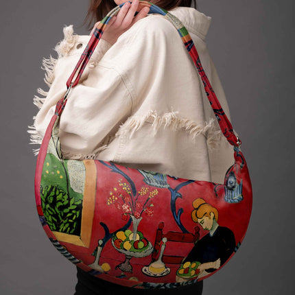 Hobo bag Henri Matisse „Harmony in Red