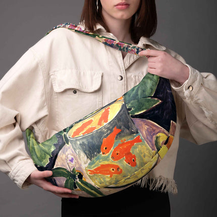 Hobo bag Henri Matisse „The Goldfish