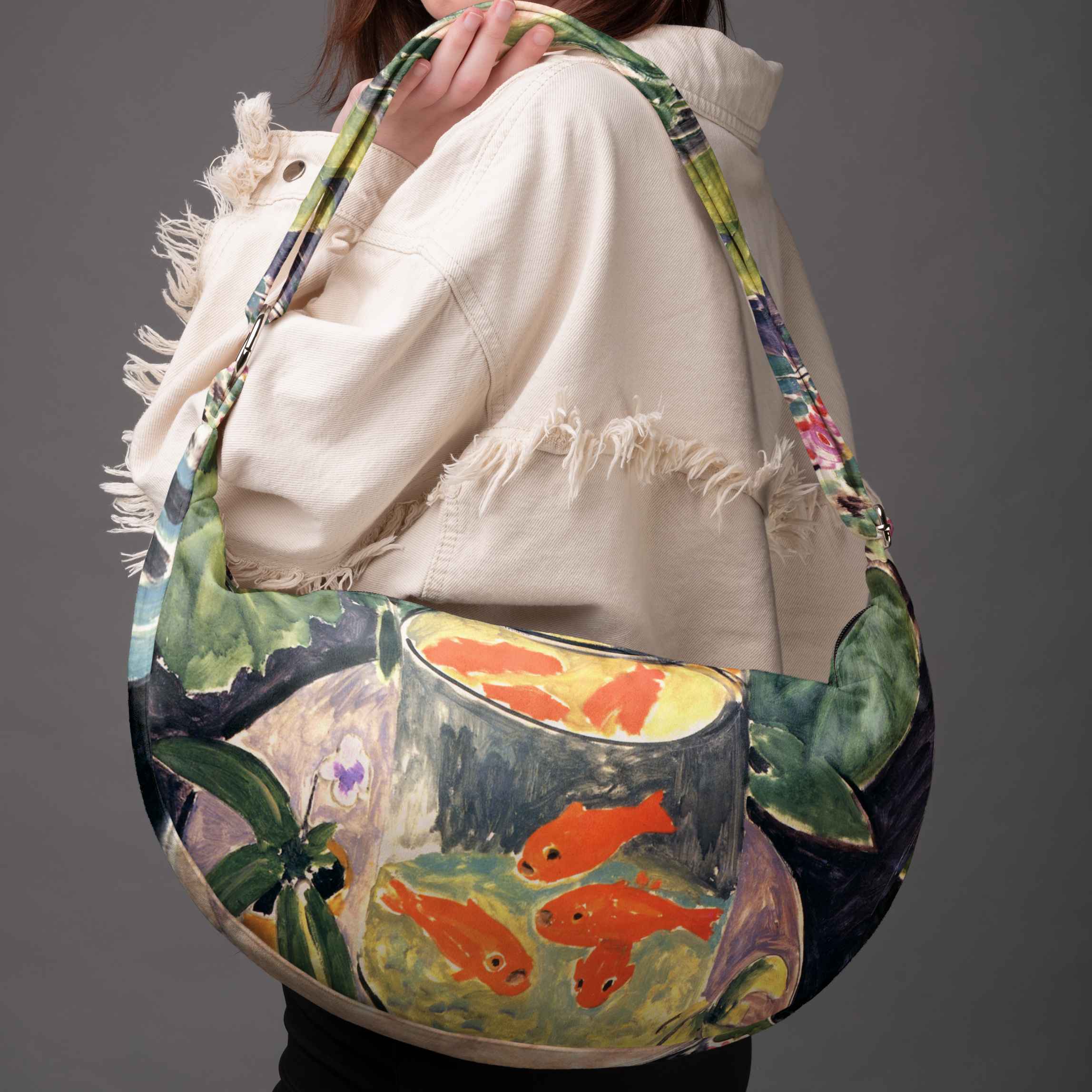 Hobo bag Henri Matisse „The Goldfish