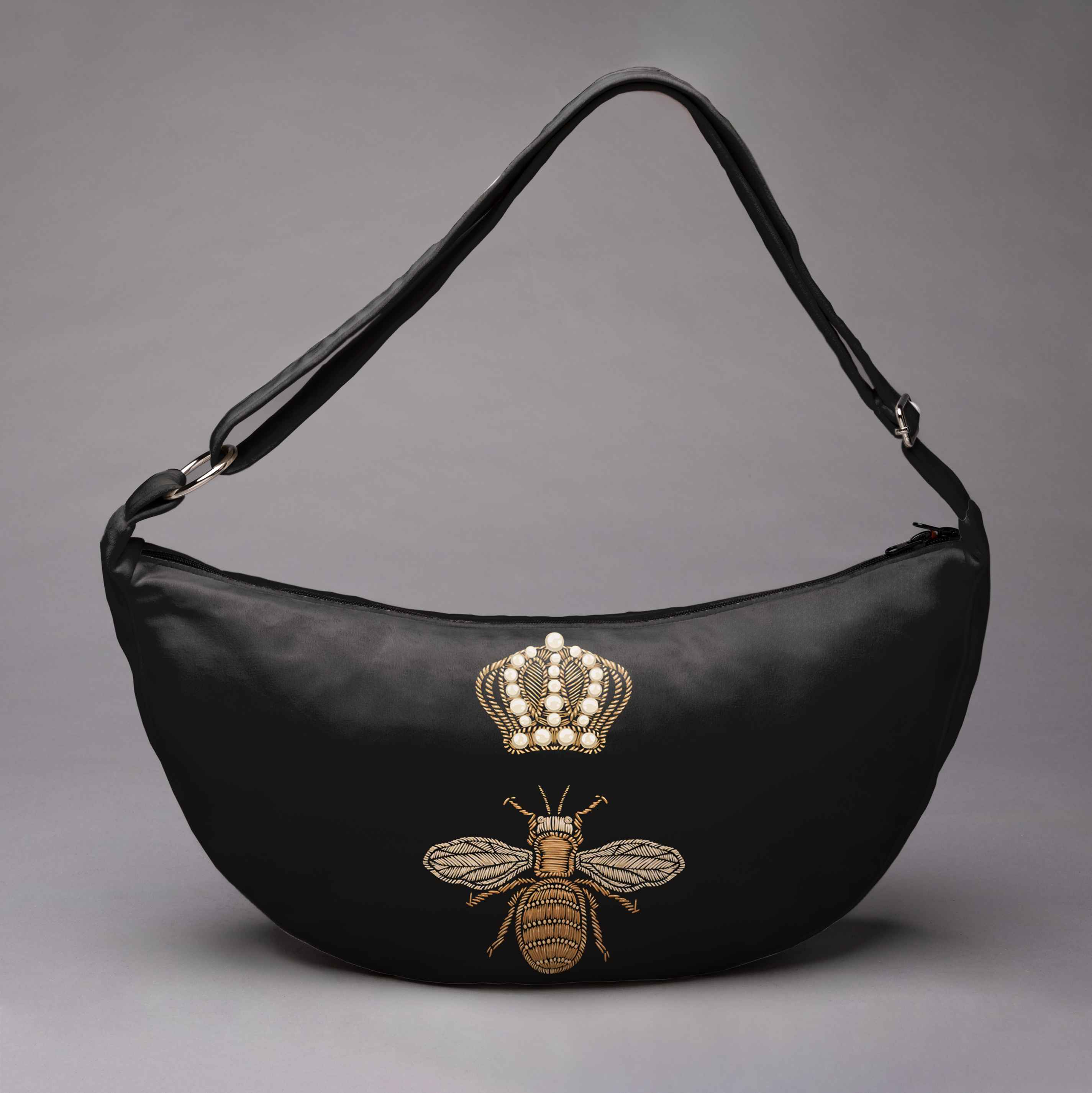 Hobo bag „Goldene Biene“