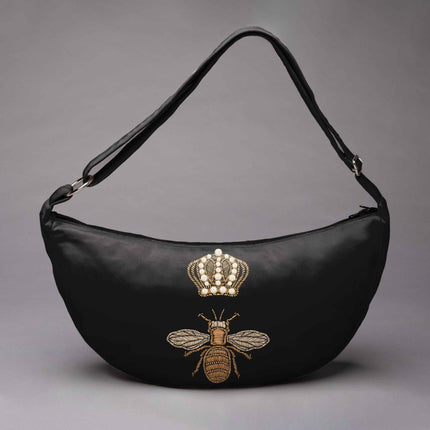 Hobo bag „Goldene Biene“