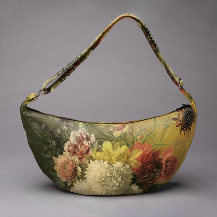 Hobo bag Gregorius van Os „Stillleben mit Blumen“