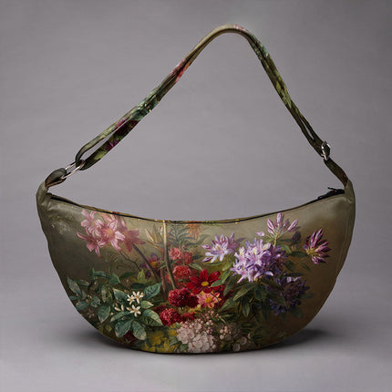 Hobo bag Gregorius van Os „Stillleben mit Blumen in einer griechischen Vase“