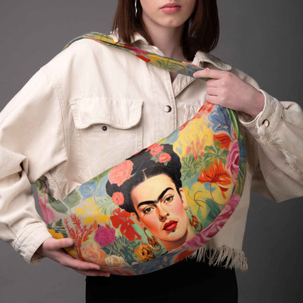 Hobo bag Imagine „Frida in Blumen“