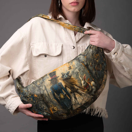Hobo bag Imagine „Alice und der Hutmacher“