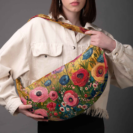Hobo bag Imagine „Blumen für Klimt“