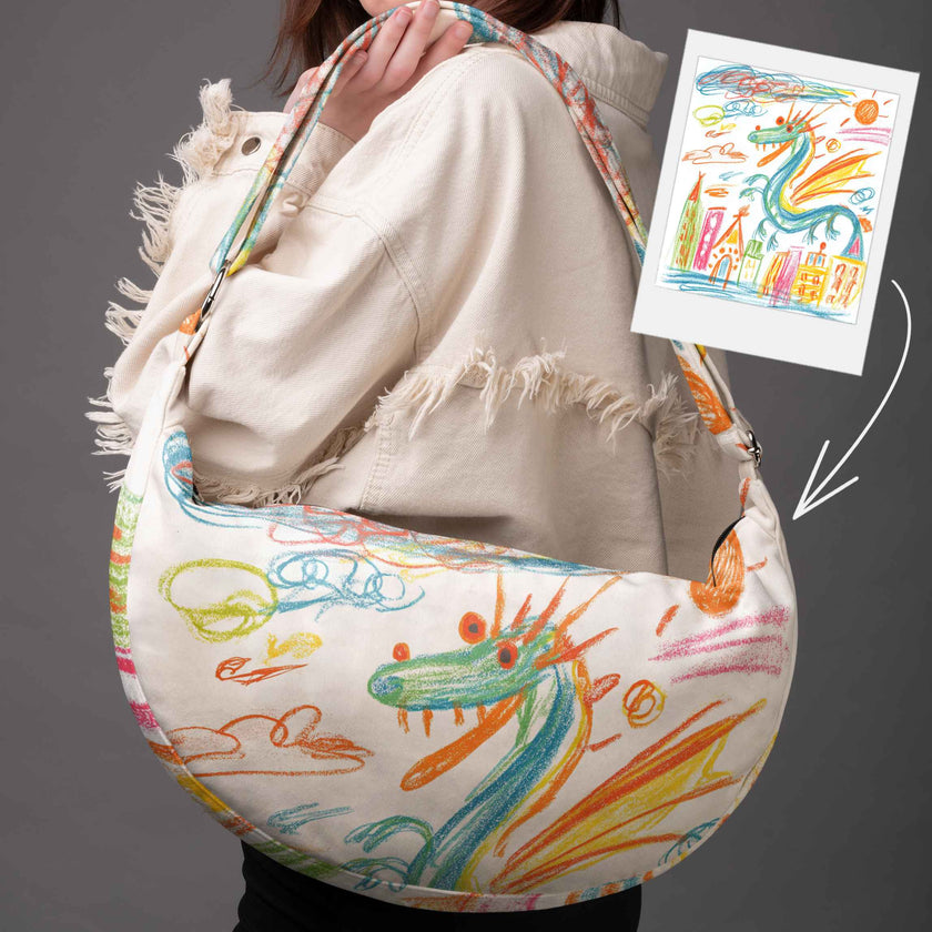 Hobo bag mit Ihrem Foto