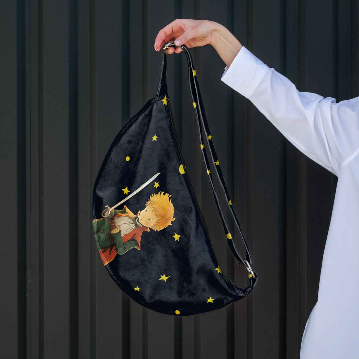 Hobo bag Antoine de Saint-Exupéry Der kleine Prinz  „Der Fuchs