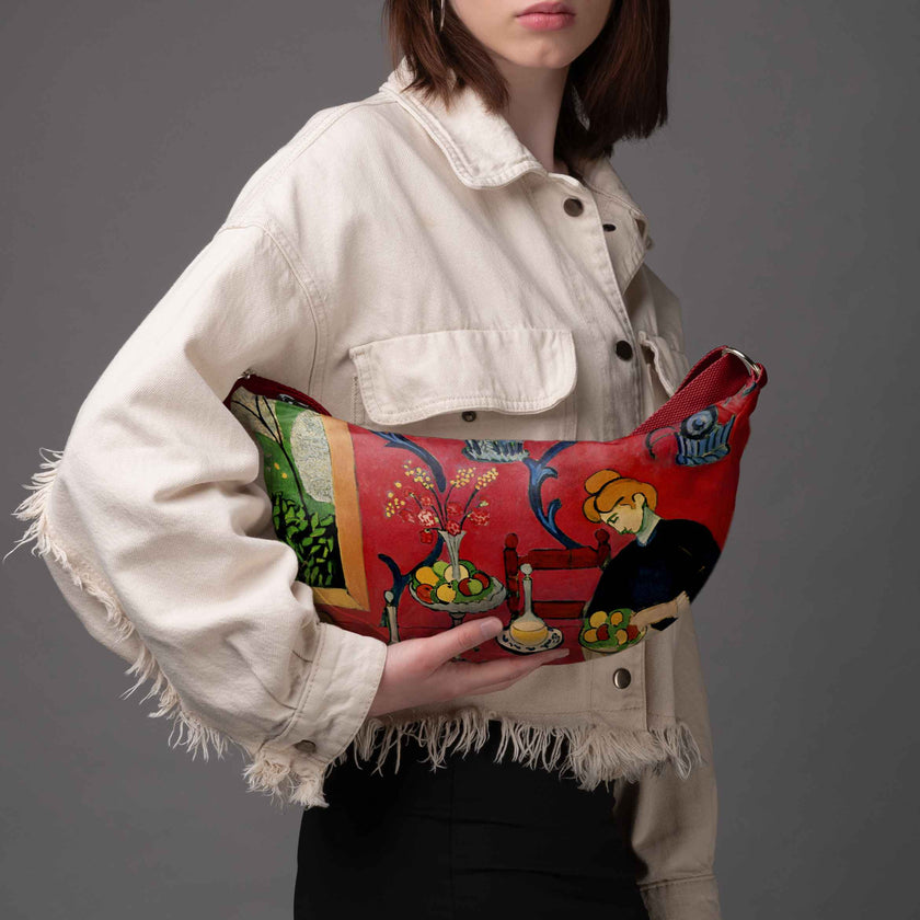 Hobo bag Henri Matisse „Harmony in Red
