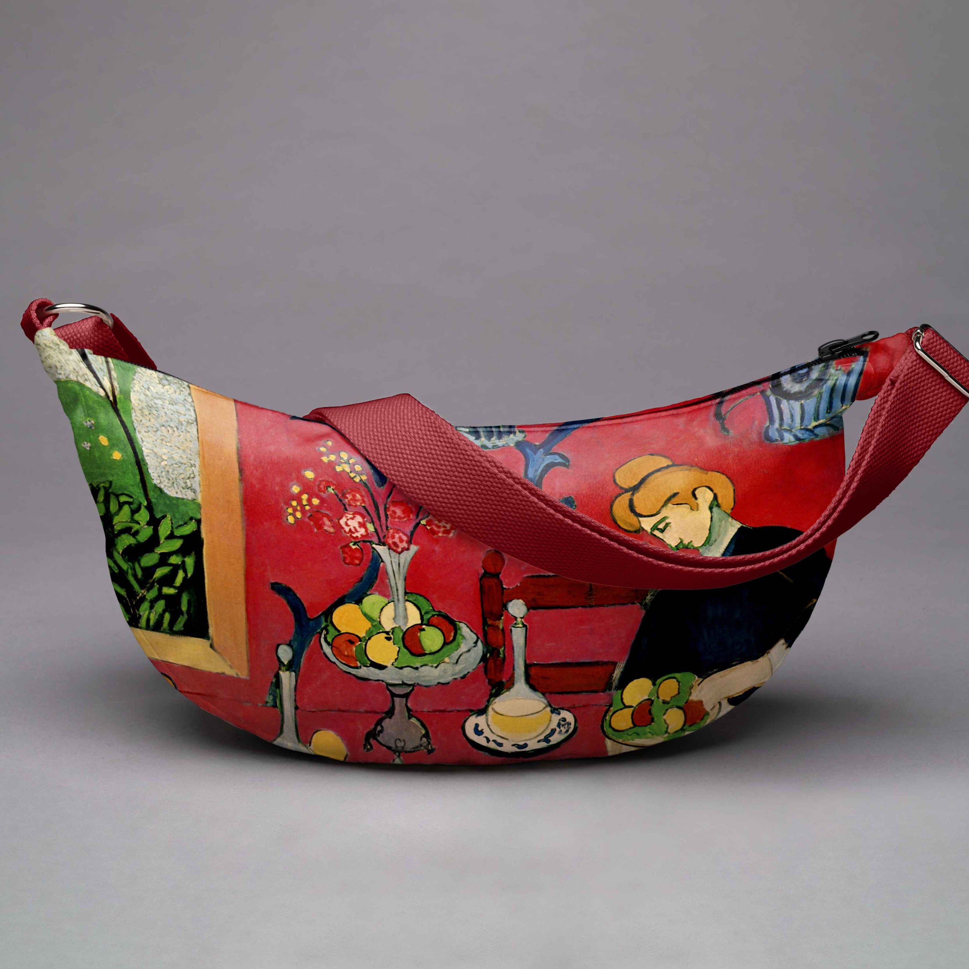 Hobo bag Henri Matisse „Harmony in Red
