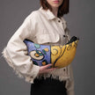 Hobo bag Henri Matisse „Interior, Yellow & Blue