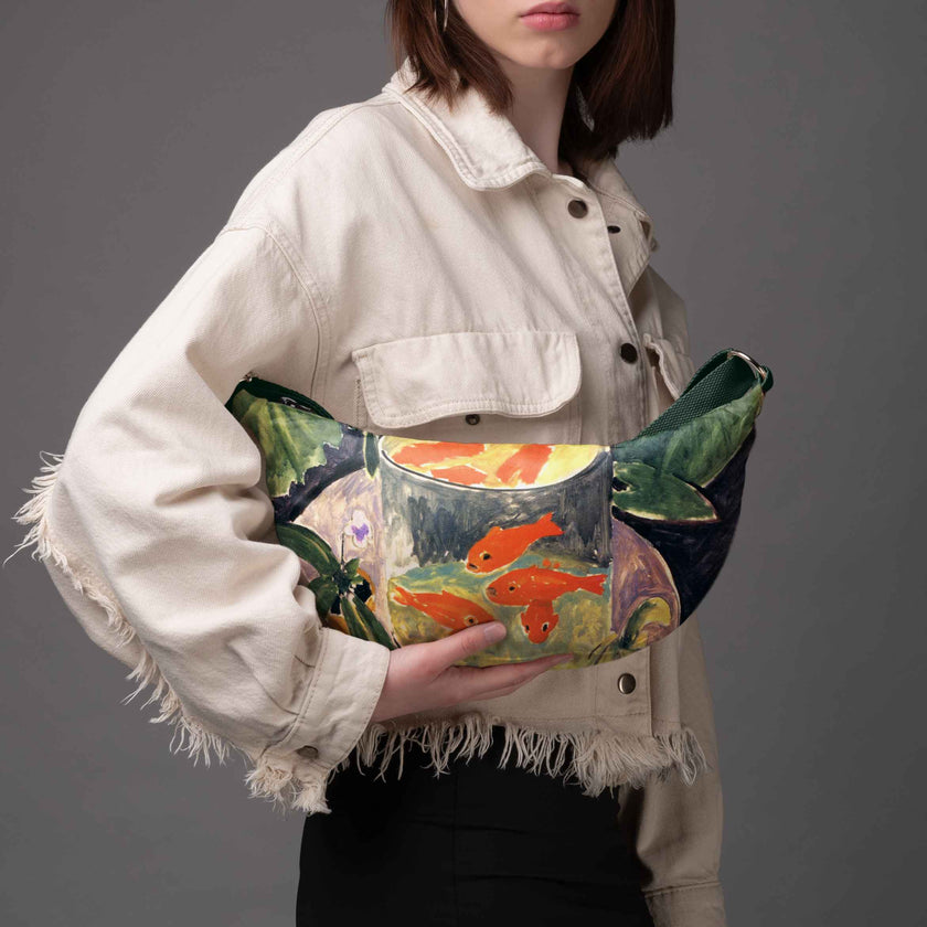 Hobo bag Henri Matisse „The Goldfish