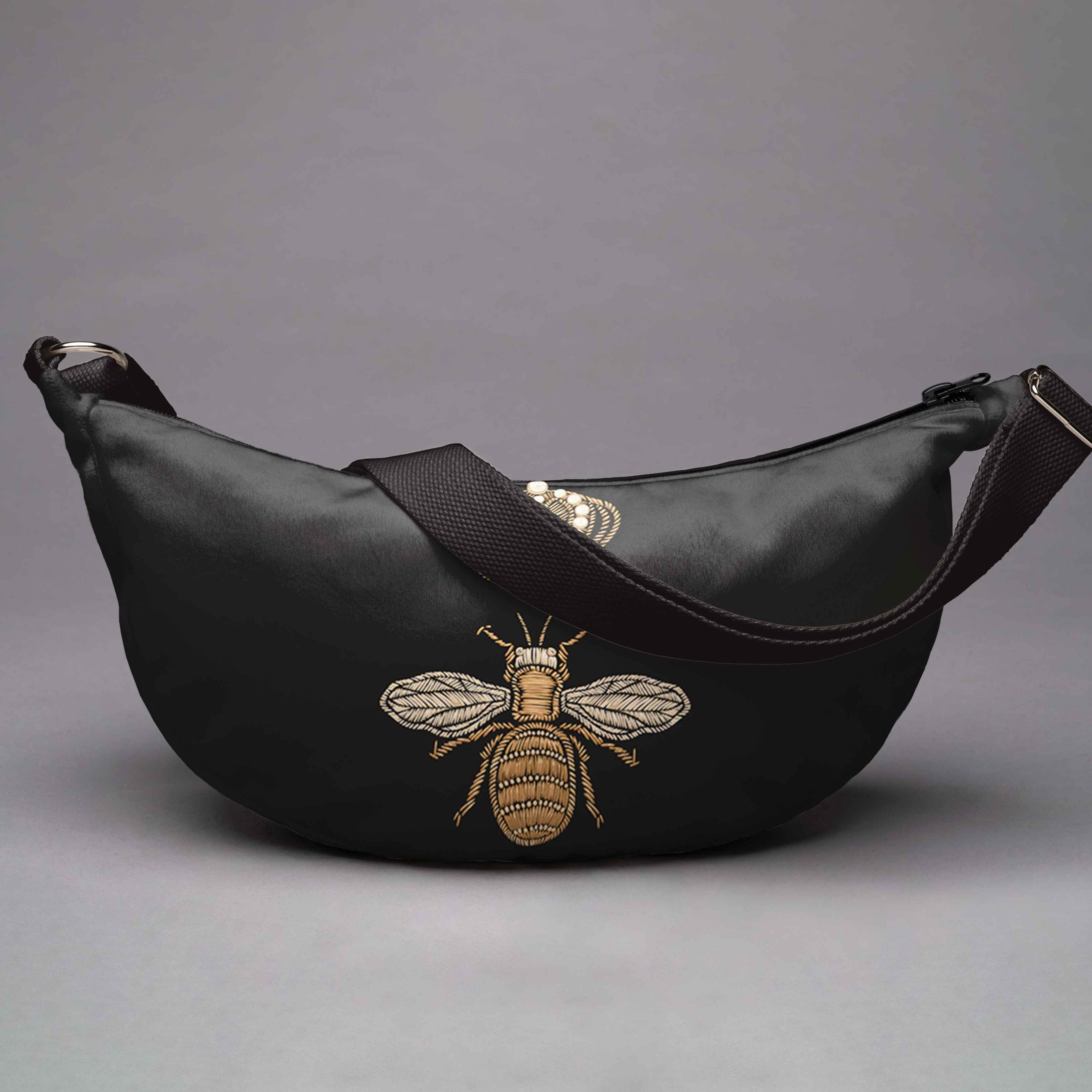 Hobo bag „Goldene Biene“