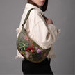 Hobo bag Gregorius van Os „Stillleben mit Blumen in einer griechischen Vase“