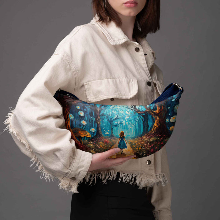 Hobo bag Imagine „Alices Reise“
