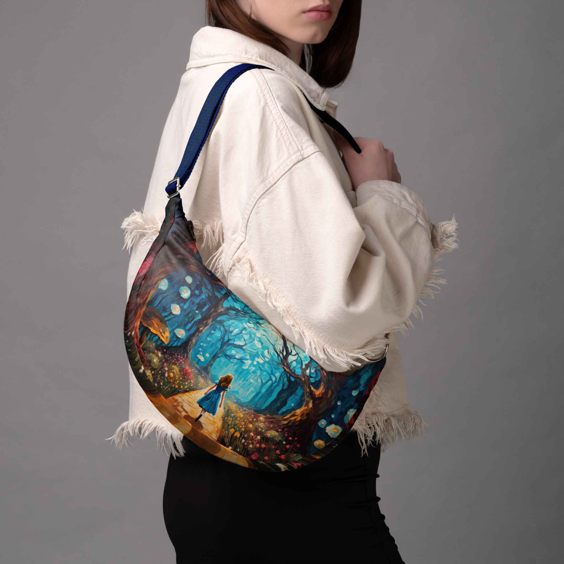 Hobo bag Imagine „Alices Reise“