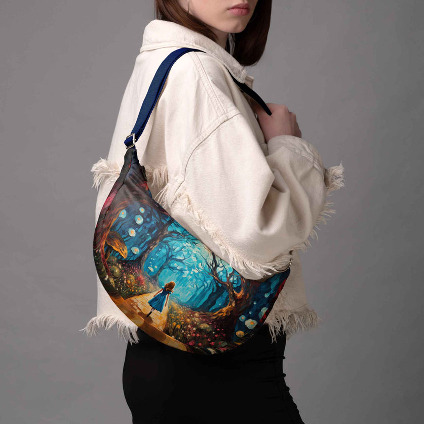 Hobo bag Imagine „Alices Reise“