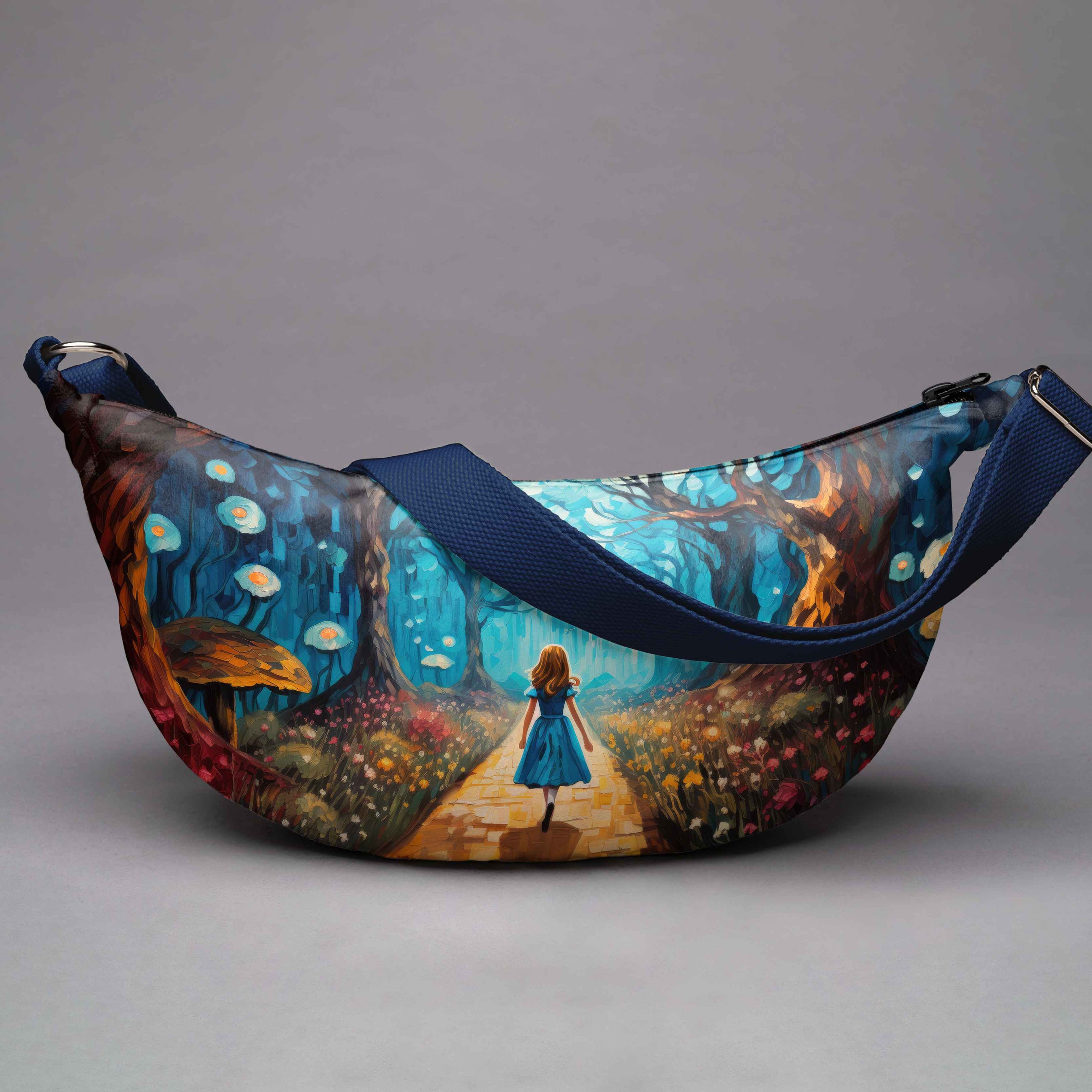 Hobo bag Imagine „Alices Reise“