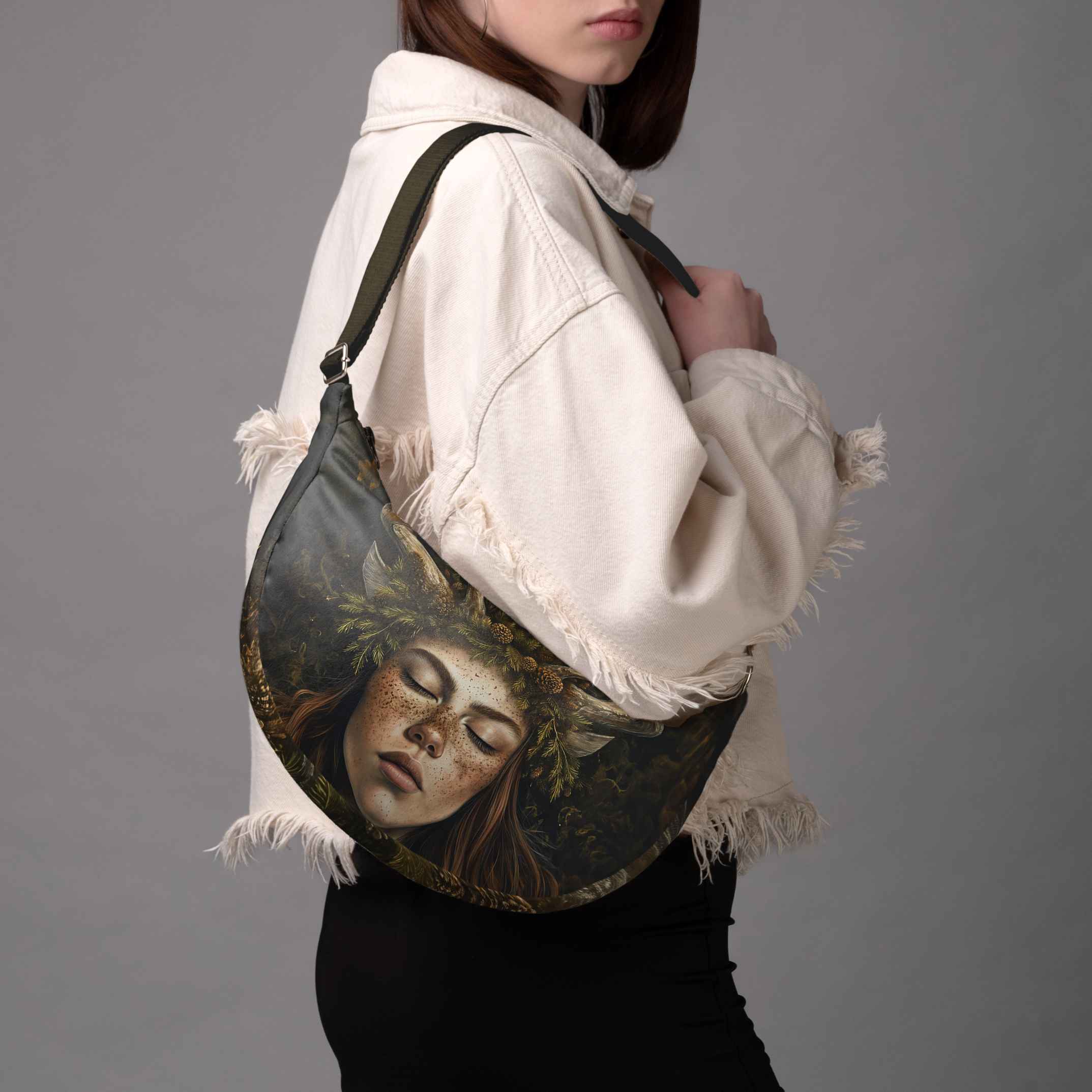 Hobo bag Imagine „Alice und der Hutmacher“