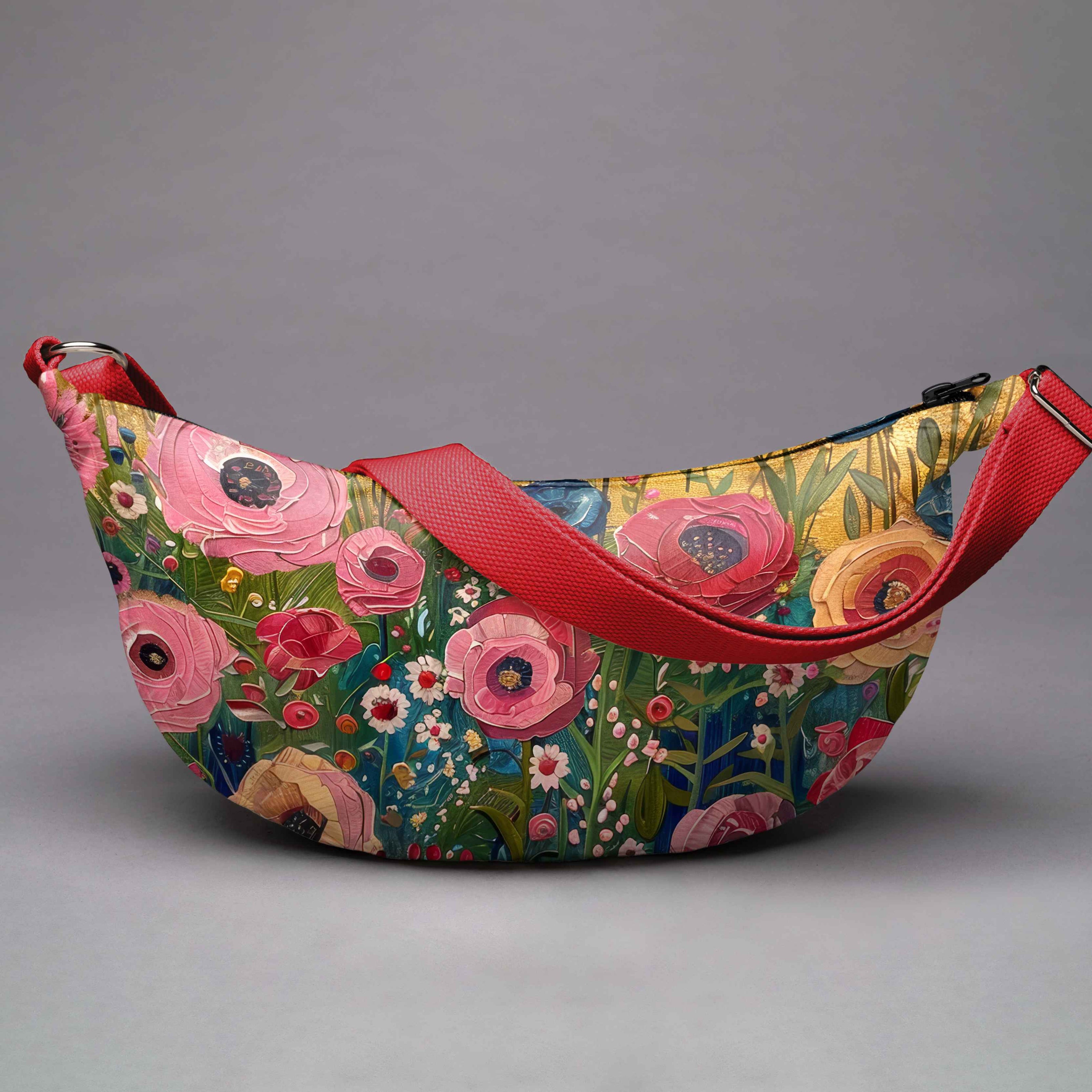 Hobo bag Imagine „Blumen für Klimt“