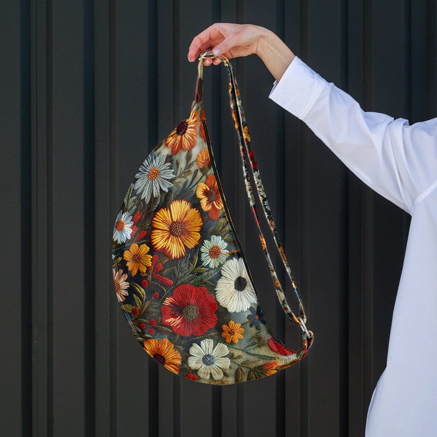 Hobo bag Imagine „Ein Strauß Fäden“