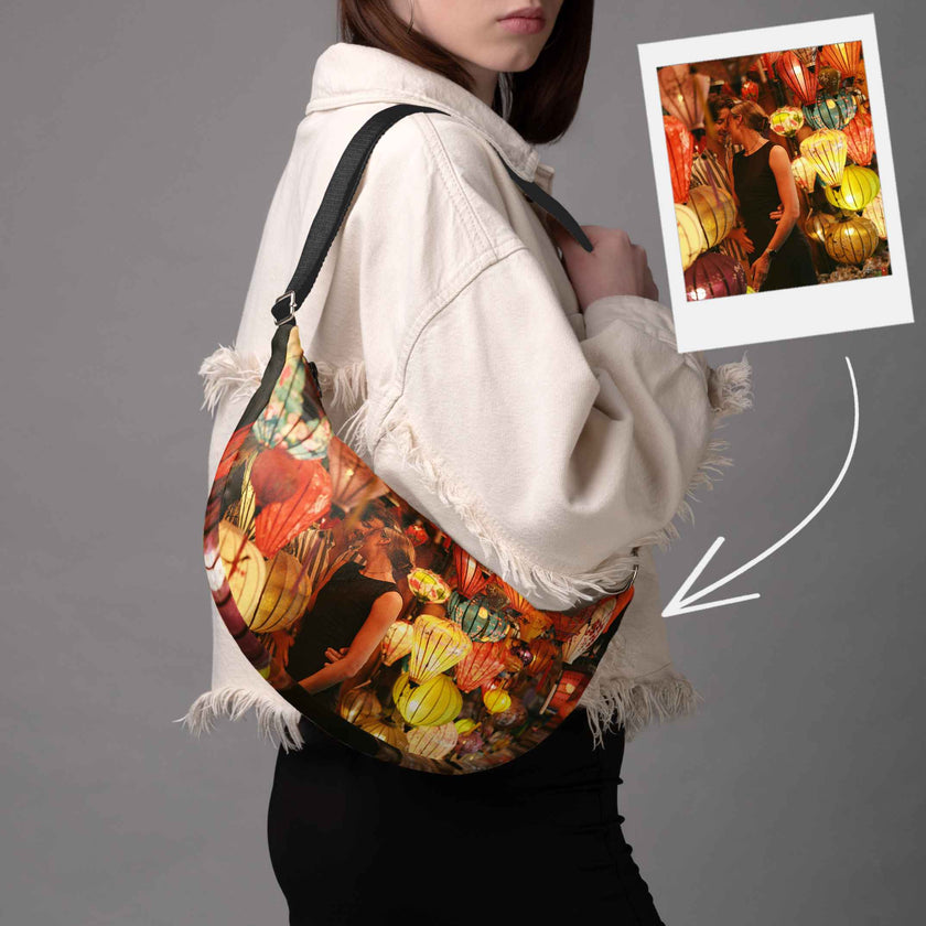Hobo bag mit Ihrem Foto