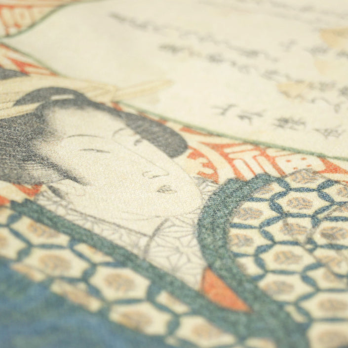 Handtasche Yashima Gakutei „Die Geisha und das Manuskript“