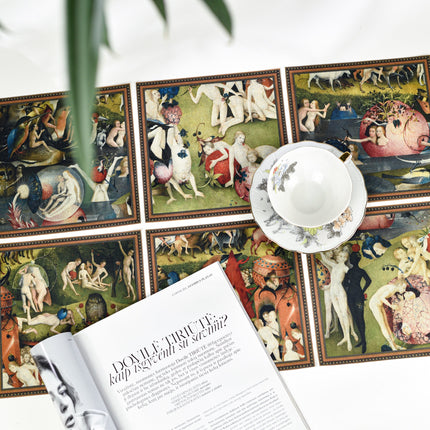 Tischsets „Hieronymus Bosch“ (6 Stück)