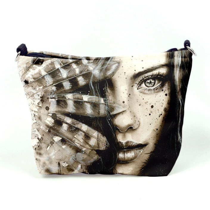 Kosmetiktasche „Mädchen mit einer Fede“