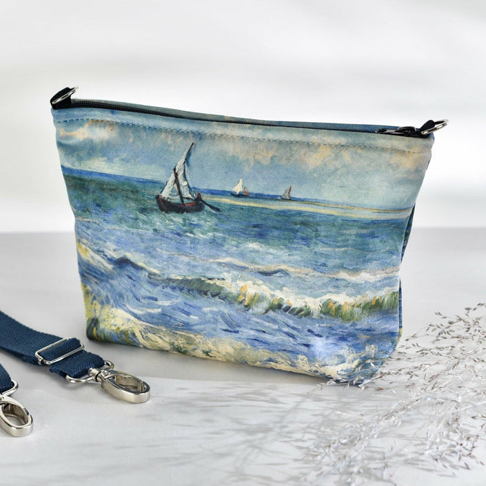 Kosmetiktasche Vincent van Gogh „Das Meer bei Les Saintes-Maries-de-la-Mer“
