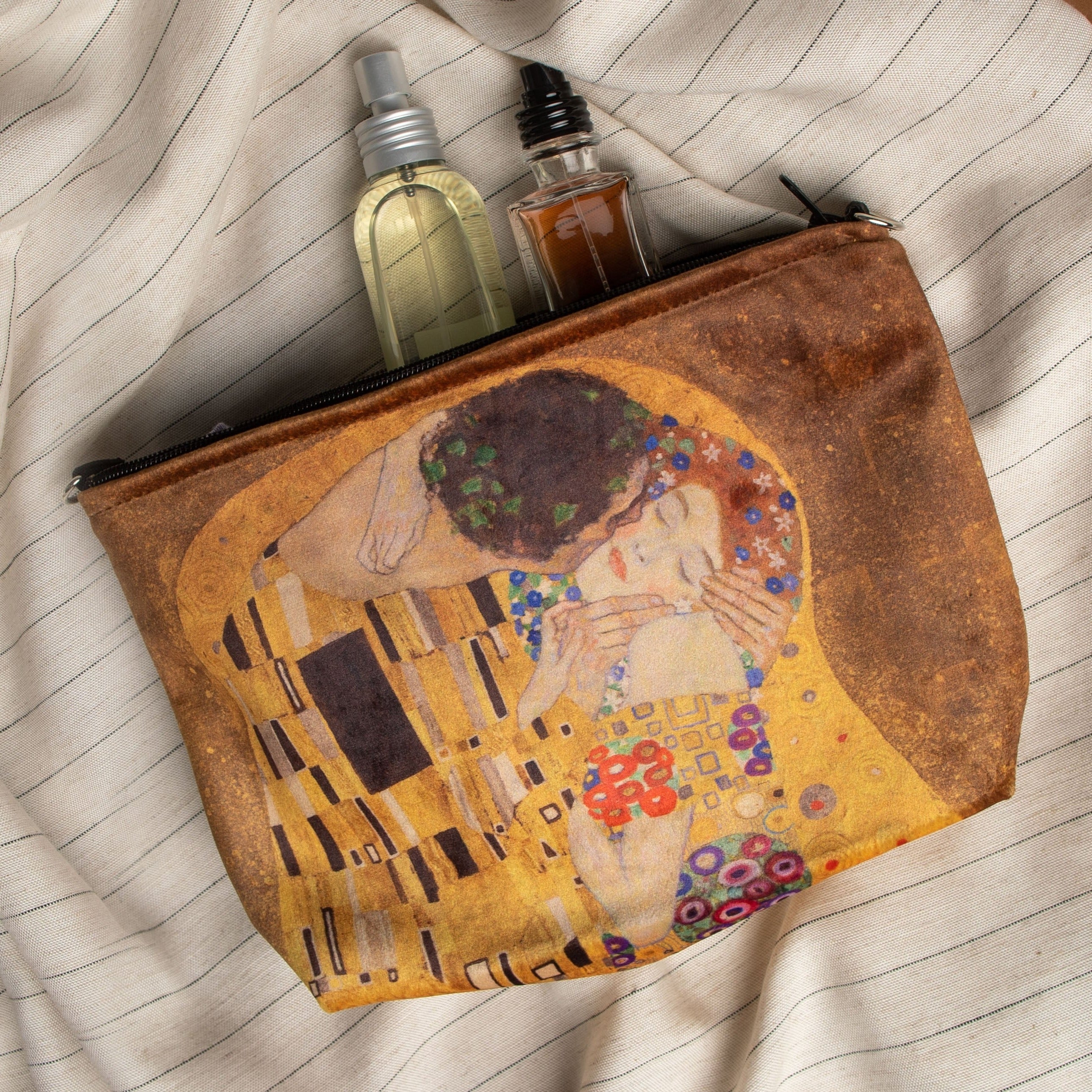 Kosmetiktasche Gustav Klimt „Der Kuss“