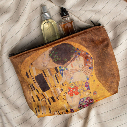 Kosmetiktasche Gustav Klimt „Der Kuss“